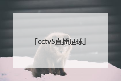 「cctv5直播足球」CCTV5直播足球吗